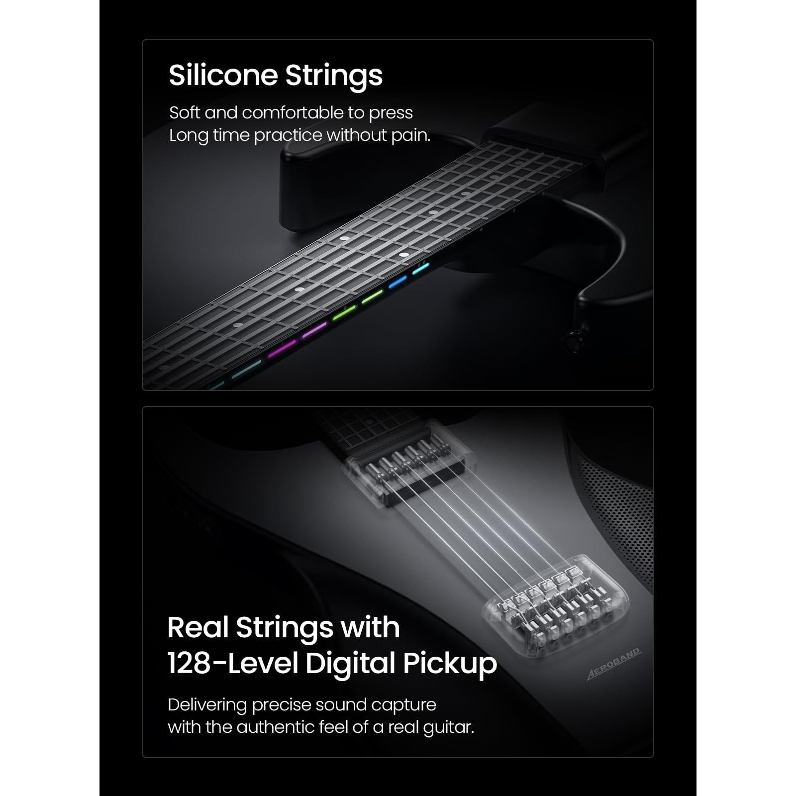 Đàn Guitar Silent AeroBand AG01 - Việt Music