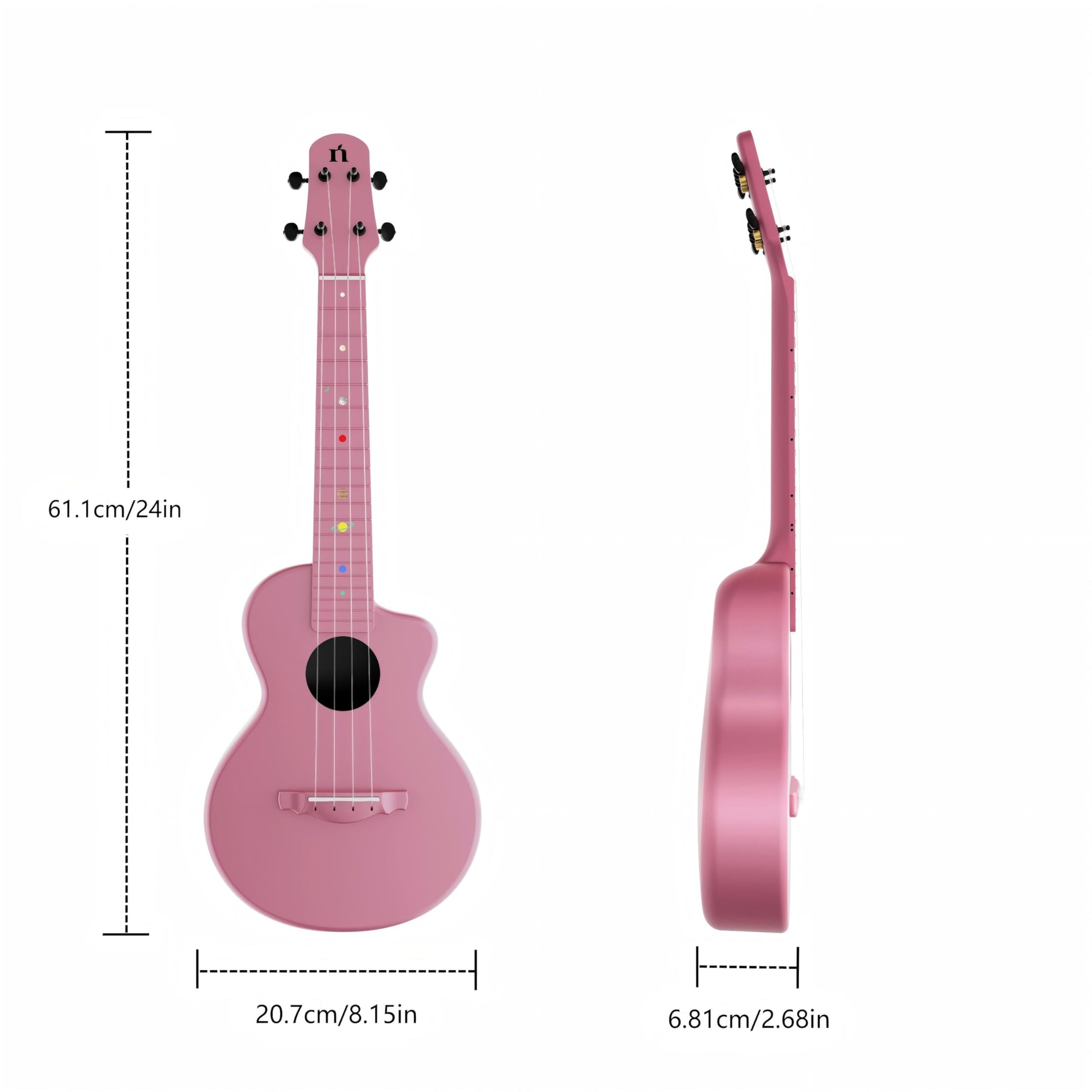Đàn Ukulele Concert Natasha Comet - Việt Music