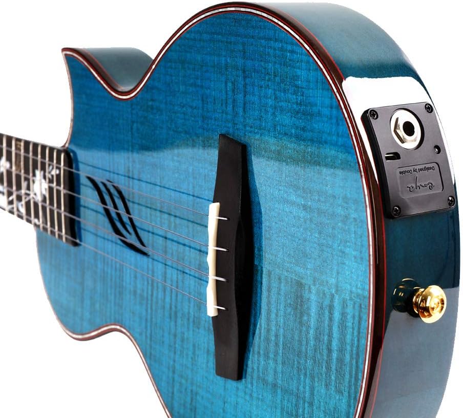 Đàn Ukulele Tenor Enya EUT-E6 Solid Maple, Blue