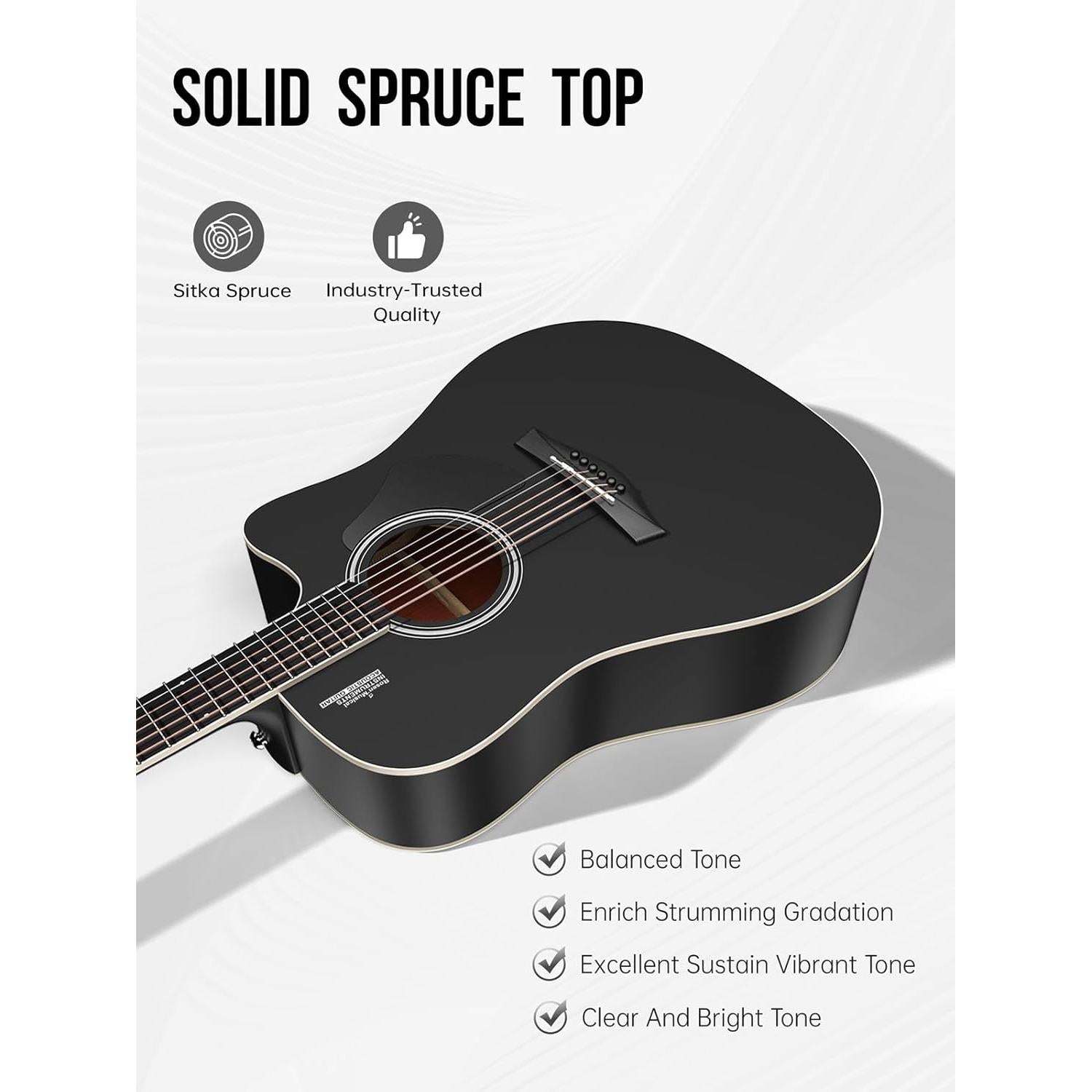Đàn Guitar Acoustic Rosen G11D (2025) - Việt Music