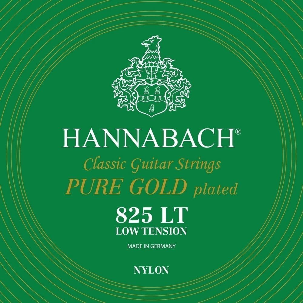 Dây Đàn Guitar Classic Hannabach 825 Pure Gold Plated - Việt Music
