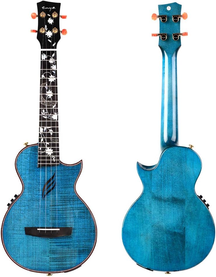 Đàn Ukulele Tenor Enya EUT-E6 Solid Maple, Blue