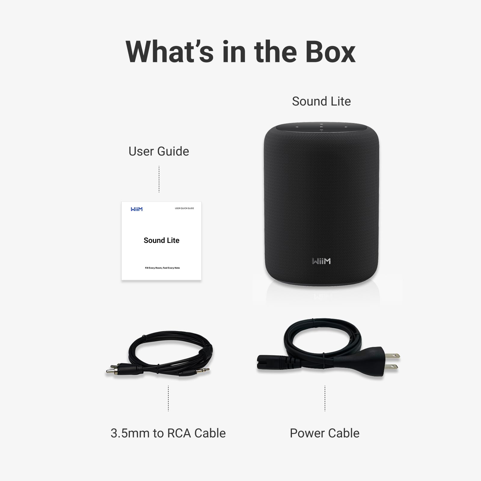 Loa WiiM Sound Lite Bluetooth, 100W - Việt Music