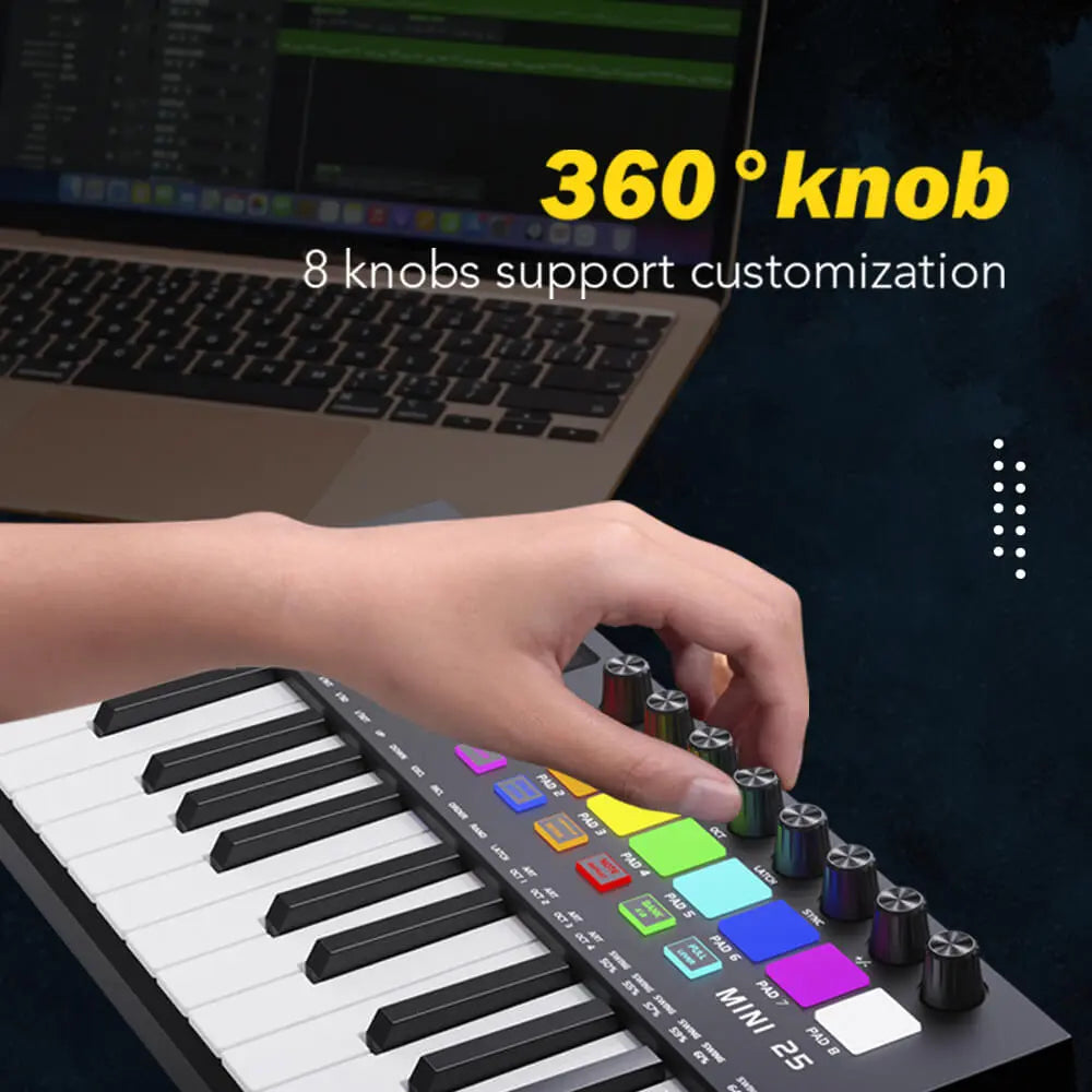 Midi Keyboard Controller Konix MD02 - Việt Music