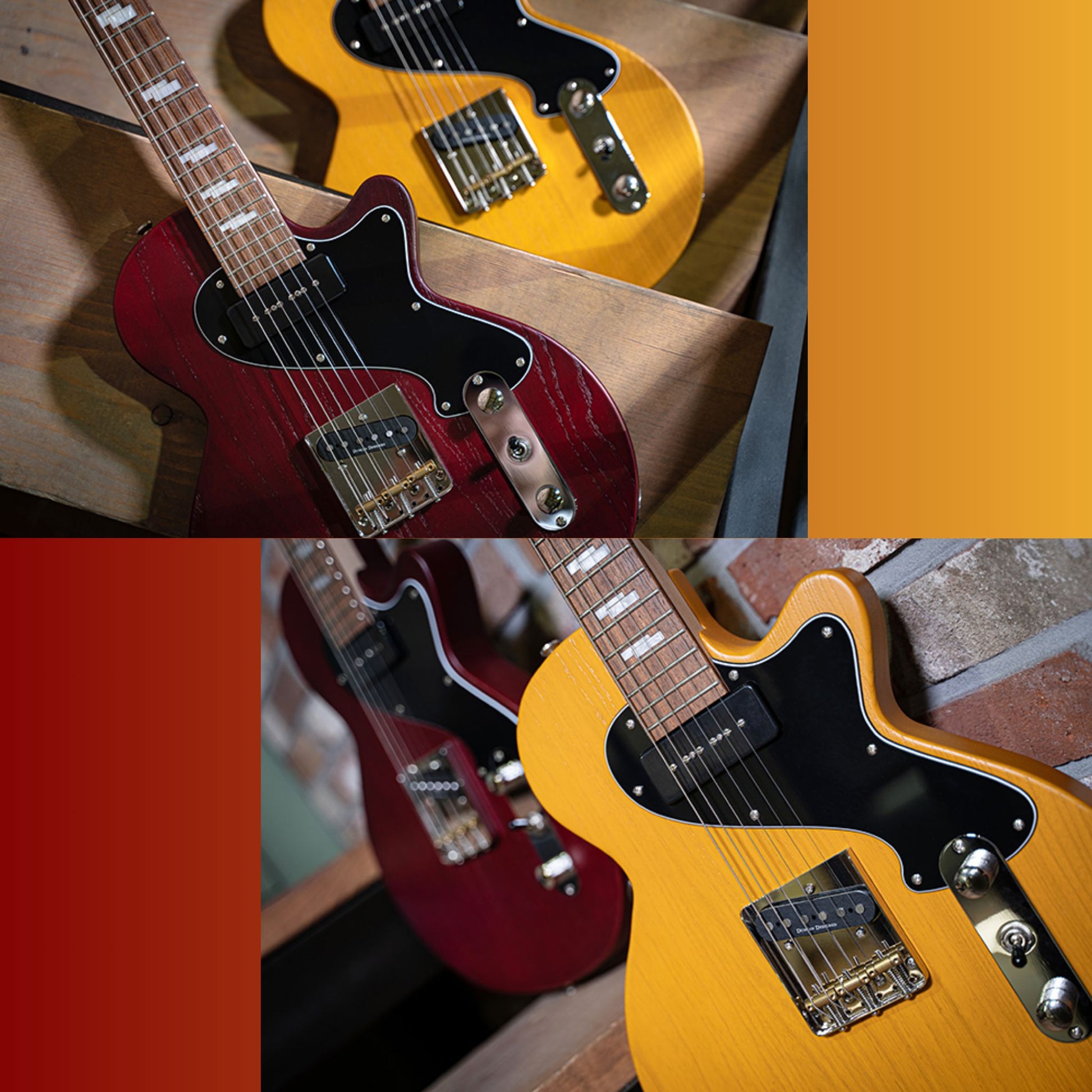 Đàn Guitar Điện Cort Sunset TC SS, Jatoba Fingerboard - Sunset Series