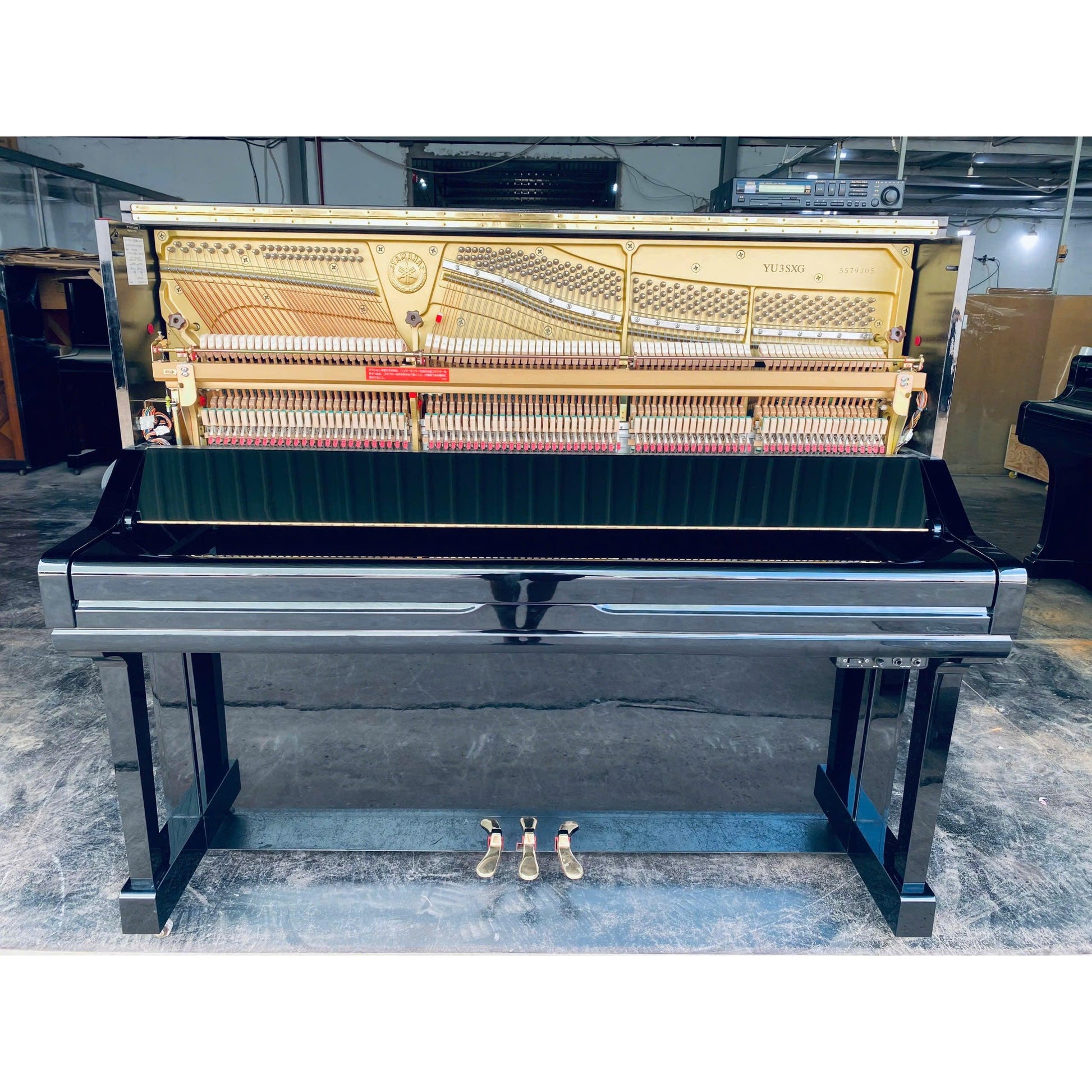 Đàn Piano Cơ Upright Yamaha YU3SXG Silent Auto Play - Qua Sử Dụng - Việt Music