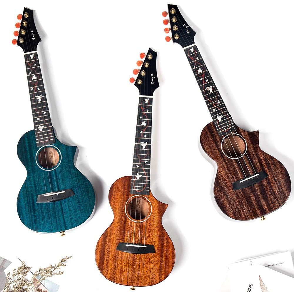 Đàn Ukulele Concert Enya EUC-M6 EQ Solid Mahogany - Việt Music