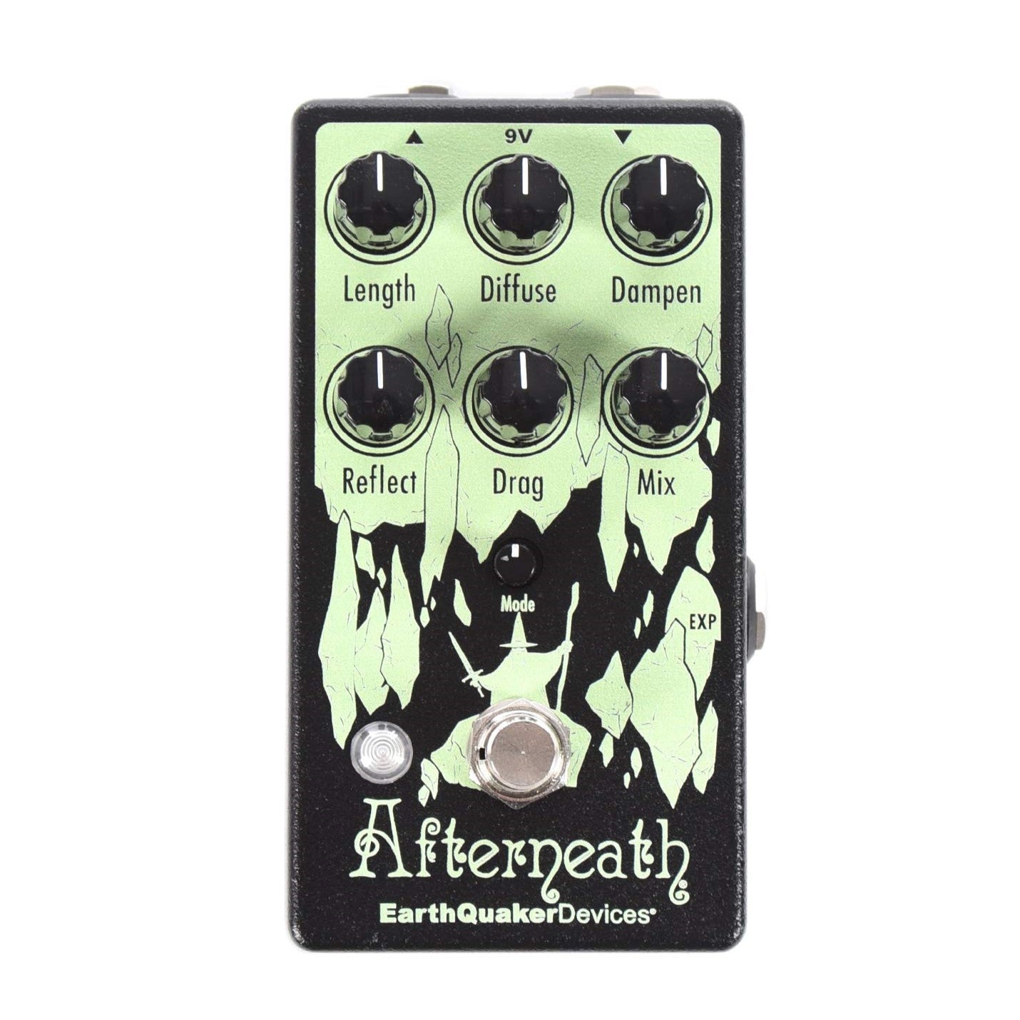 Pedal Guitar EarthQuaker Devices Afterneath V3 Enhanced Otherworldly Reverberator - Việt Music