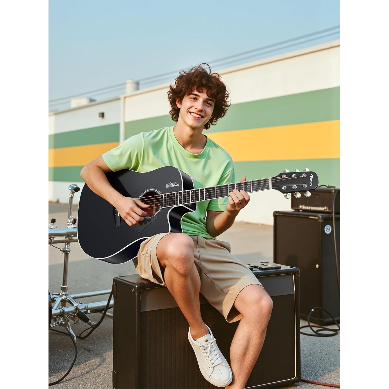 Đàn Guitar Acoustic Rosen G11D (2025) - Việt Music