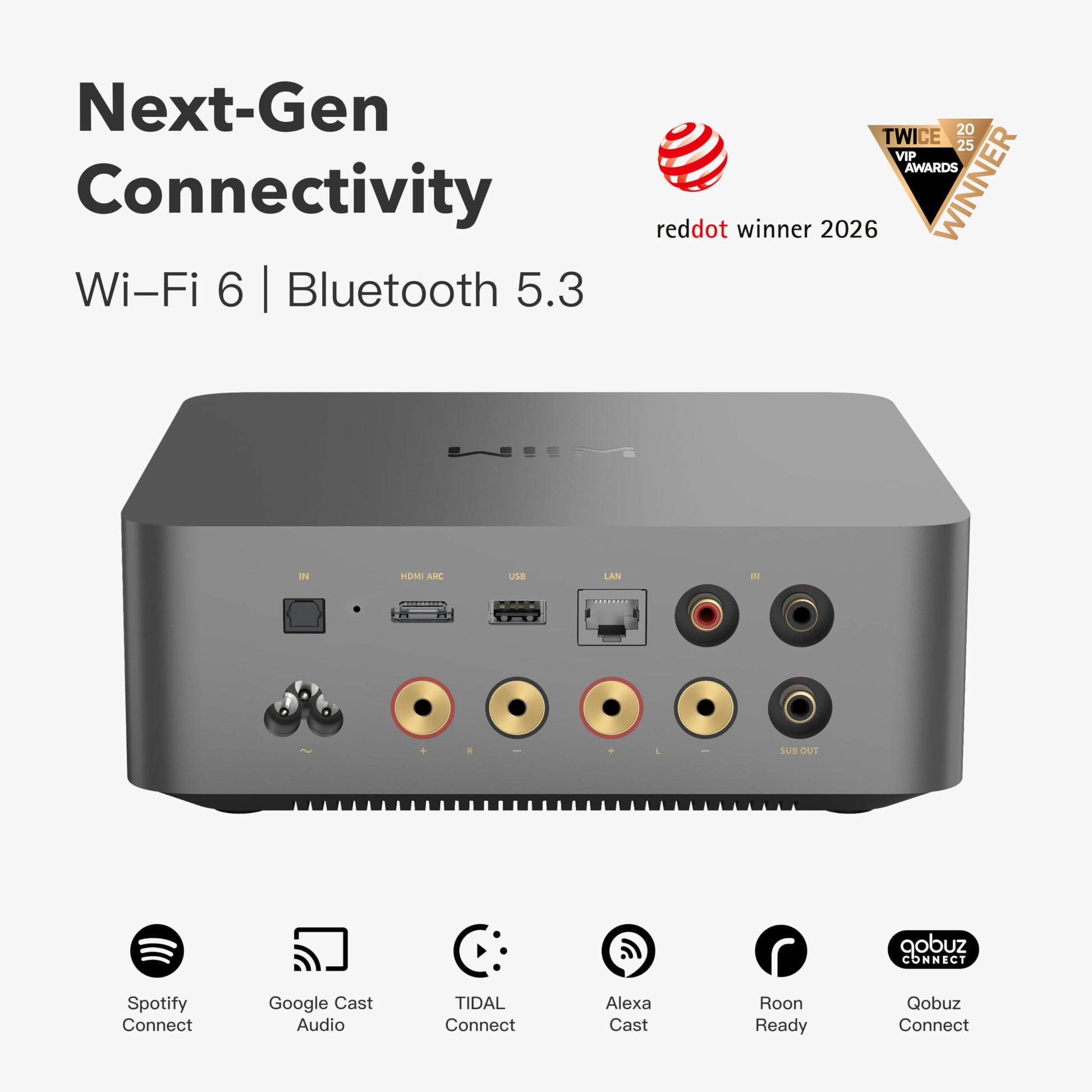Amply WiiM Amp Ultra - Streaming Amplifiers - Việt Music