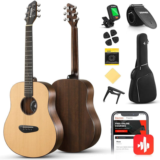 Đàn Guitar Acoustic Donner S410 Spruce - Việt Music