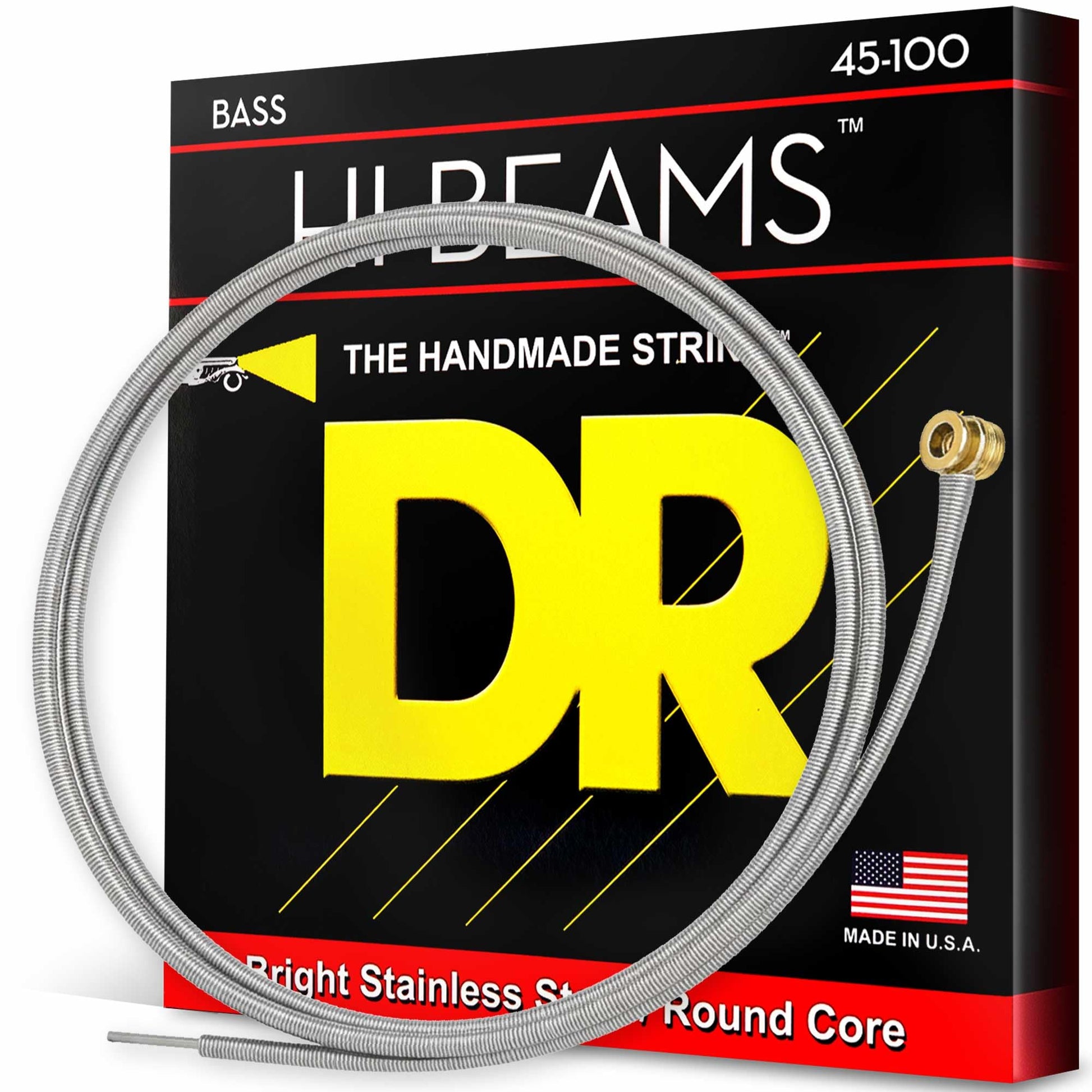 Dây Đàn Guitar Bass DR Strings MR-45 Hi-Beam Stainless Steel - Việt Music