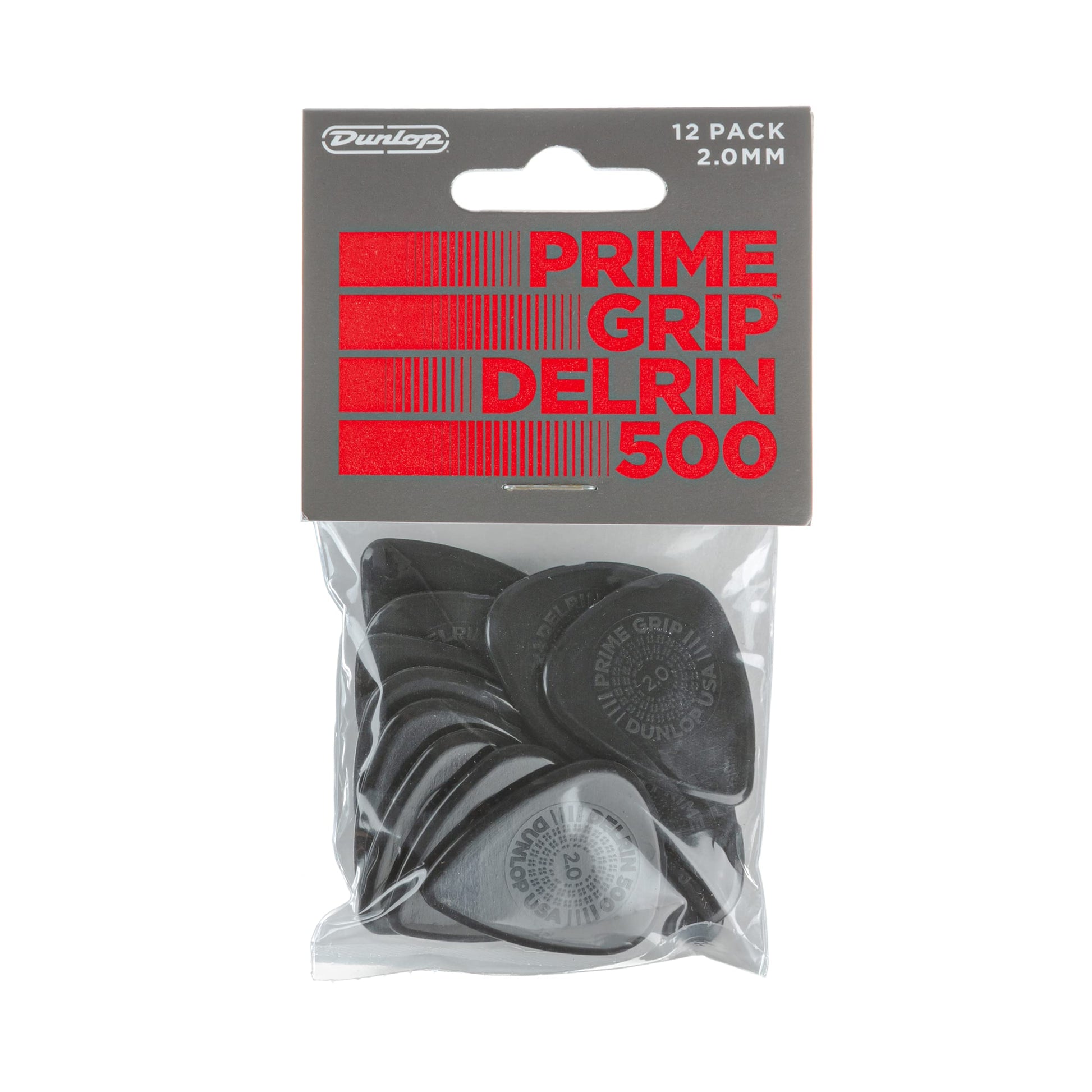 Pick Gảy Đàn Guitar Jim Dunlop 450P200 Primegrip Delrin 500, 12pc - Việt Music