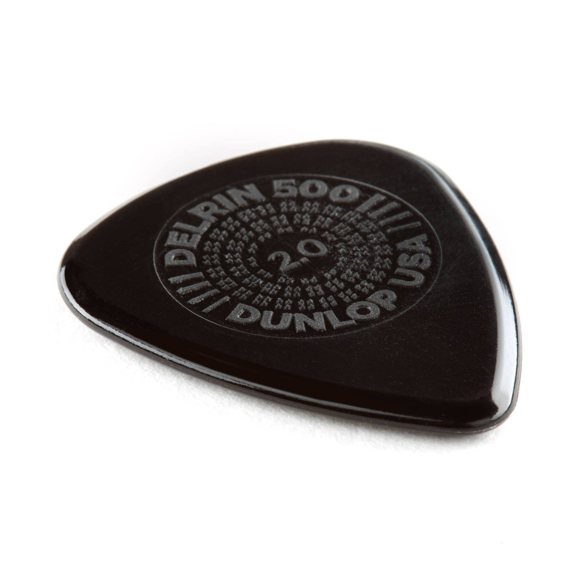 Pick Gảy Đàn Guitar Jim Dunlop Primegrip Delrin 500, 2.00mm - Việt Music