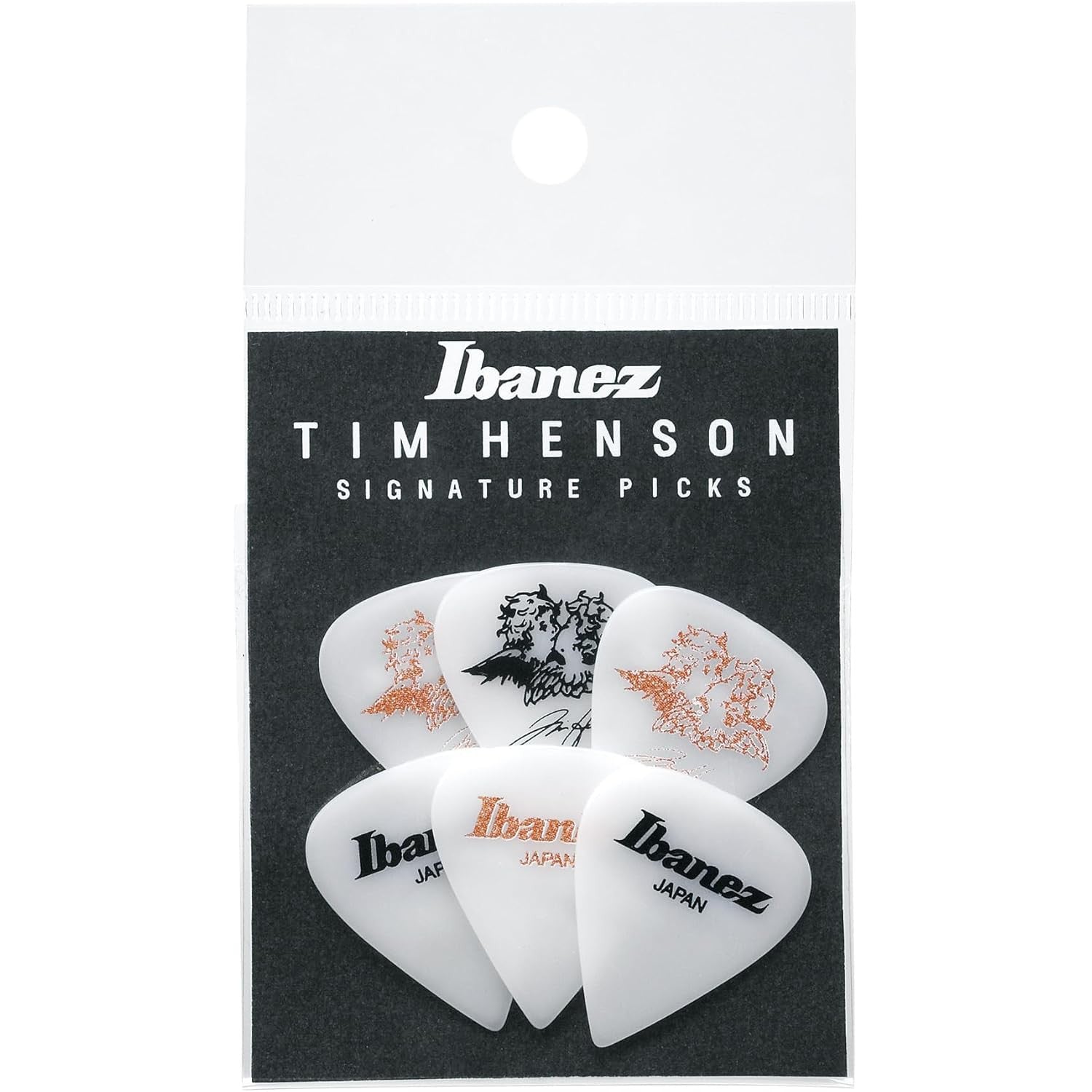 Pick Gảy Đàn Guitar Ibanez P1000TH-C1 Tim Henson Signature, 6pc - Việt Music