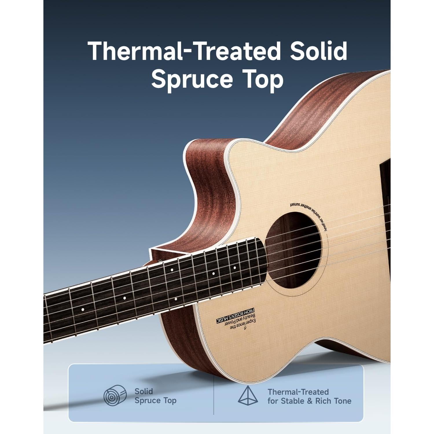 Đàn Guitar Classic Rosen V1A - Việt Music