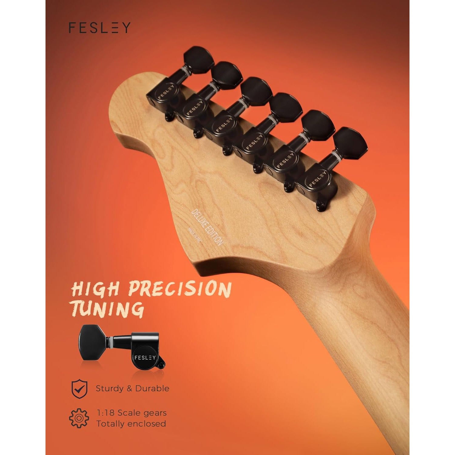 Đàn Guitar Điện Fesley FST400M HSS, Mixed Fingerboard - Việt Music