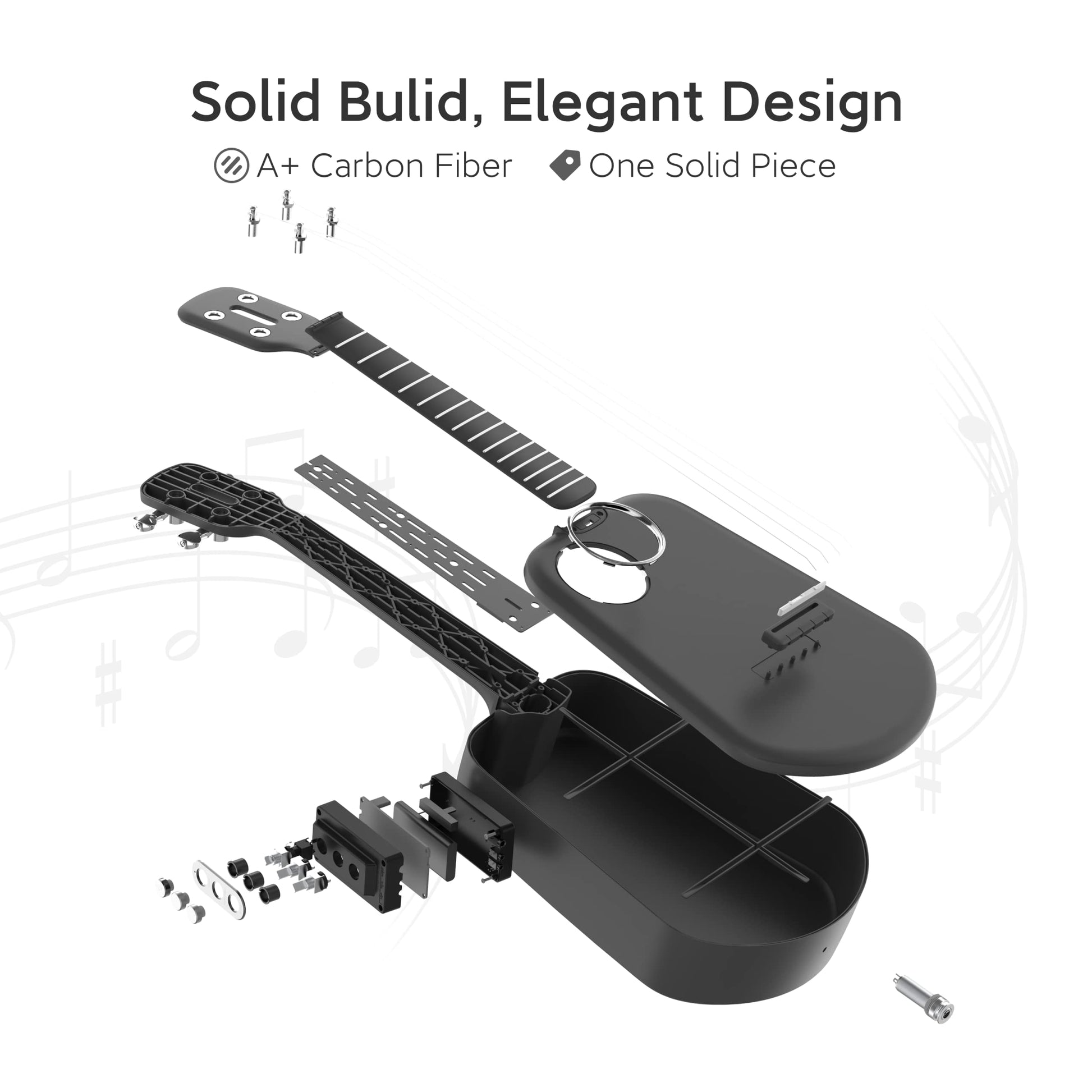 Đàn Ukulele Concert PopuMusic PopuLele 2 Pro Smart - Việt Music