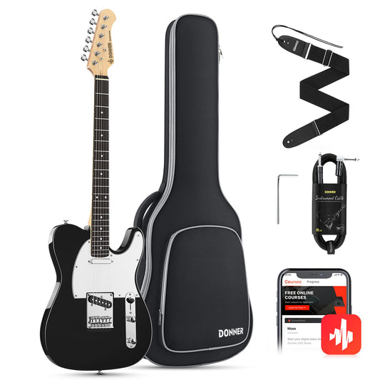Đàn Guitar Điện Donner DTC-100 SS, Purpleheart Fingerboard - Việt Music