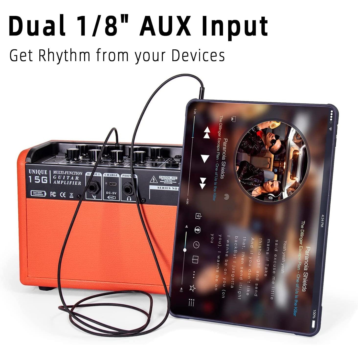 Amplifier Cool Music UNIQUE 15G, Combo - Việt Music