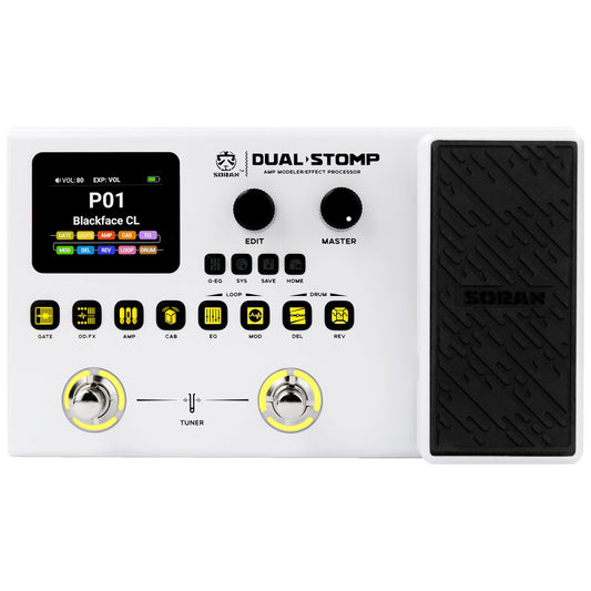 Pedal Guitar Soran Dual Stomp