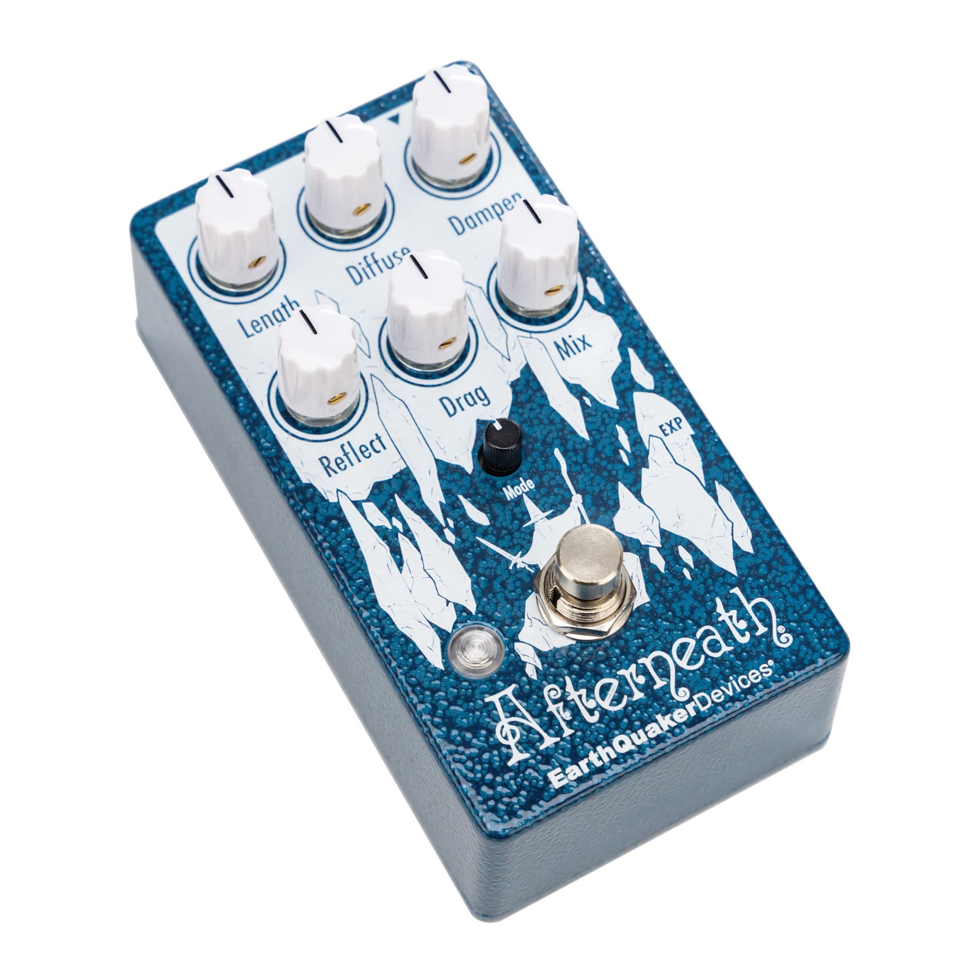 Pedal Guitar EarthQuaker Devices Afterneath V3 Enhanced Otherworldly Reverberator - Việt Music