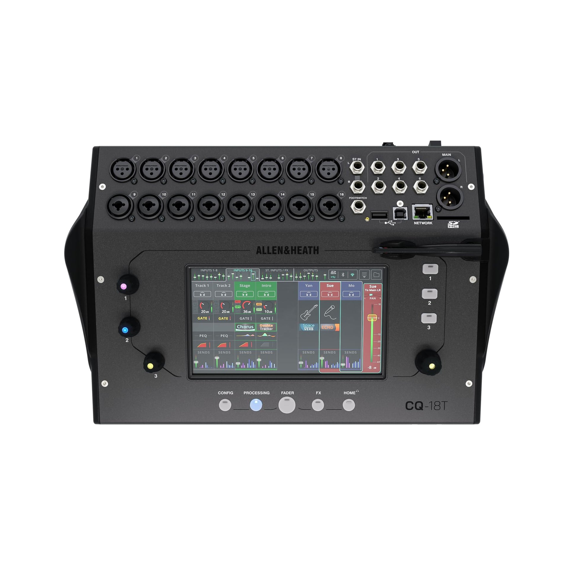 Mixer Allen & Heath CQ-18T 16-Channel Digital - Việt Music