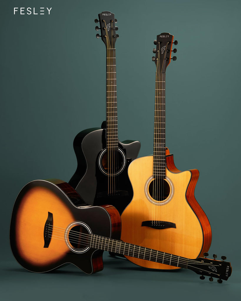 Đàn Guitar Acoustic Fesley FF60