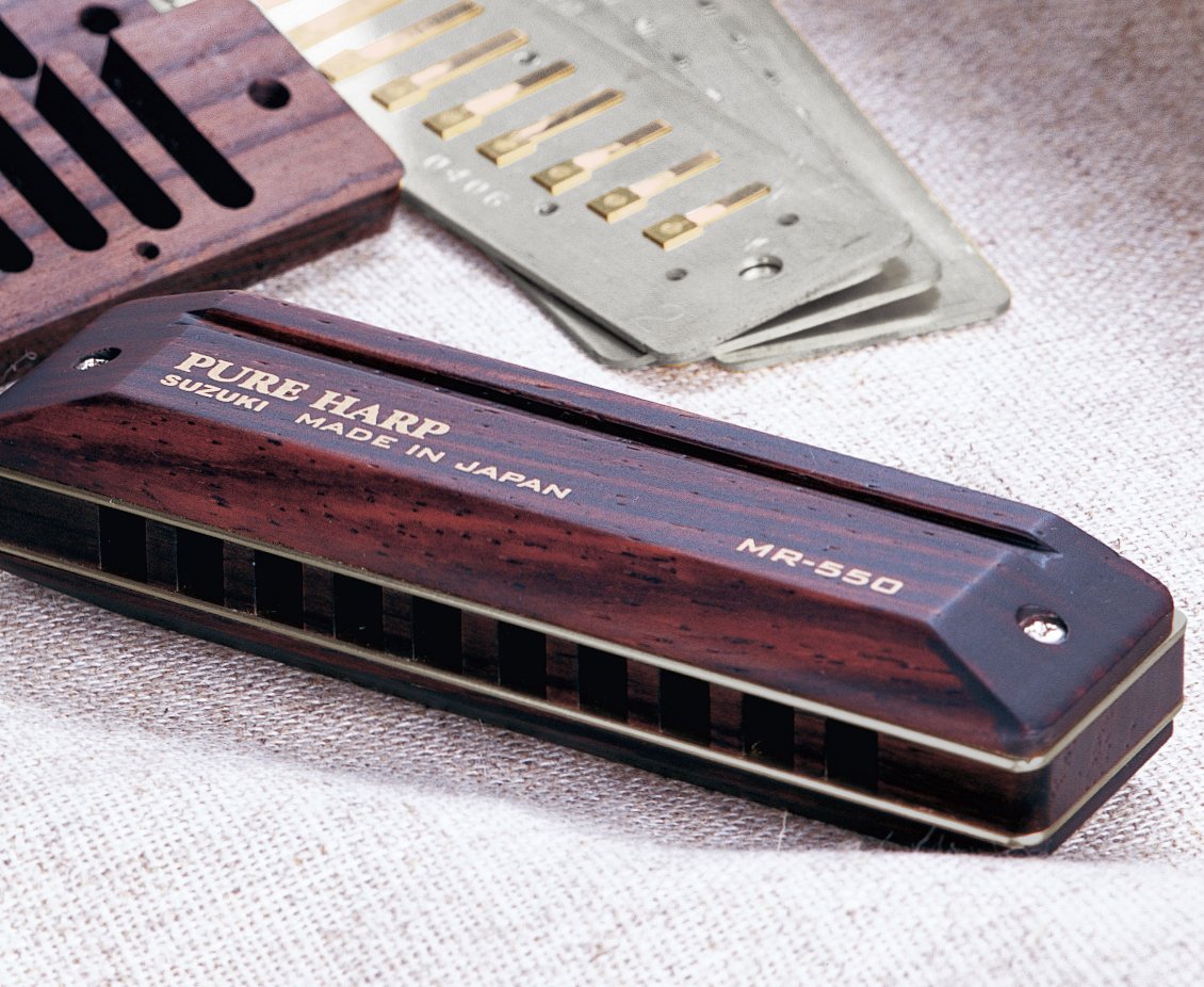 Kèn Harmonica Suzuki SU-MR550C Pure Harp - Việt Music