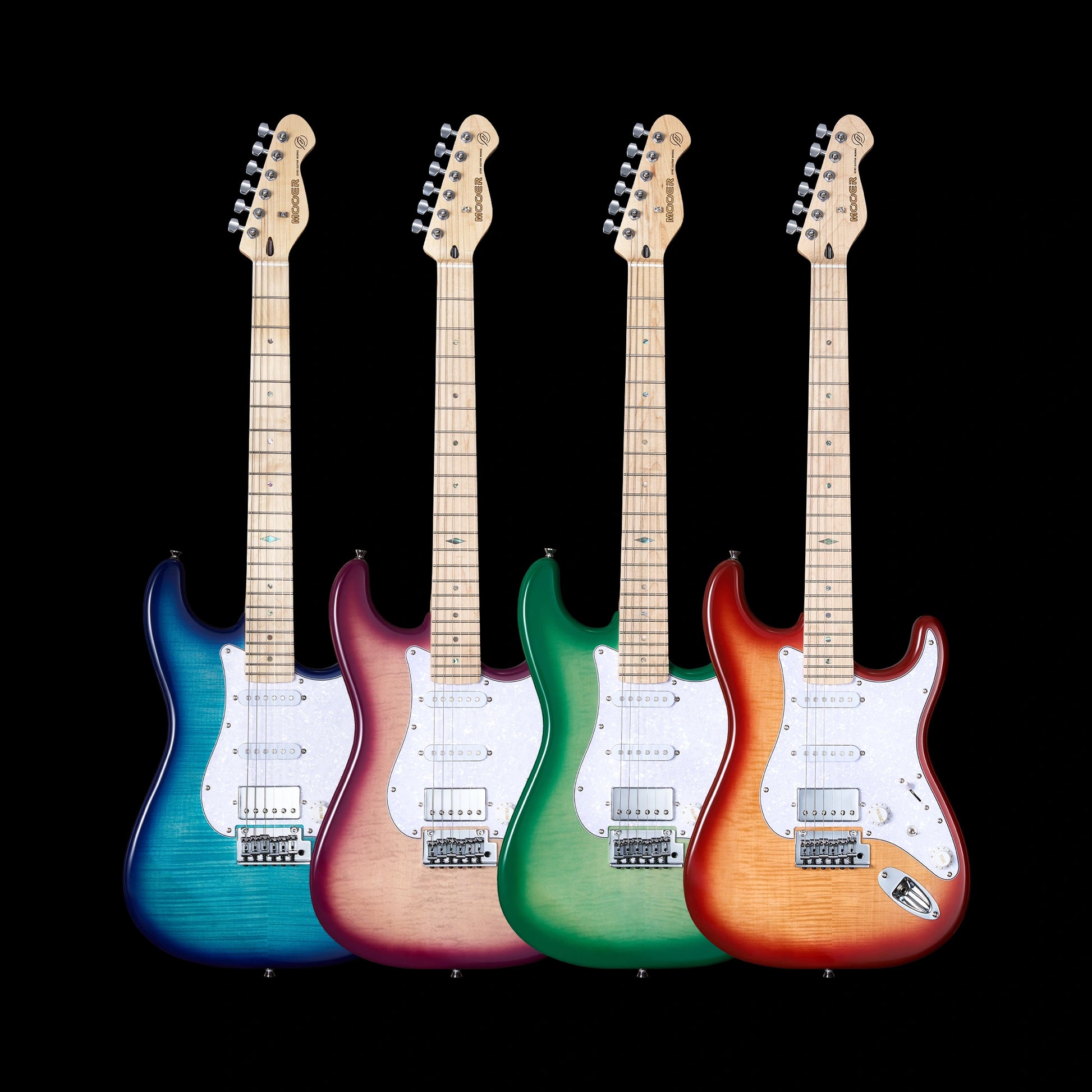 Đàn Guitar Điện Mooer MSC30 Pro HSS, Maple Fingerboard - Việt Music