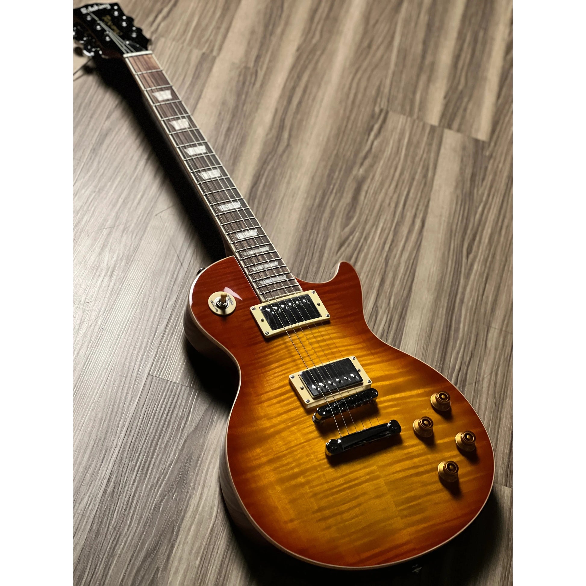 Đàn Guitar Điện Soloking SLS60FM Deluxe HH, Rosewood Fingerboard, Honeyburst - Việt Music