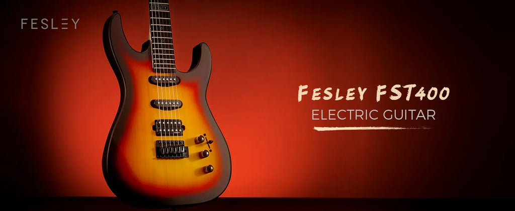 Đàn Guitar Điện Fesley FST400M HSS, Mixed Fingerboard