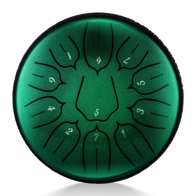 Trống Không Linh Hluru THL11-6 11 Notes 6" Carbon Steel Tongue Drum - Việt Music