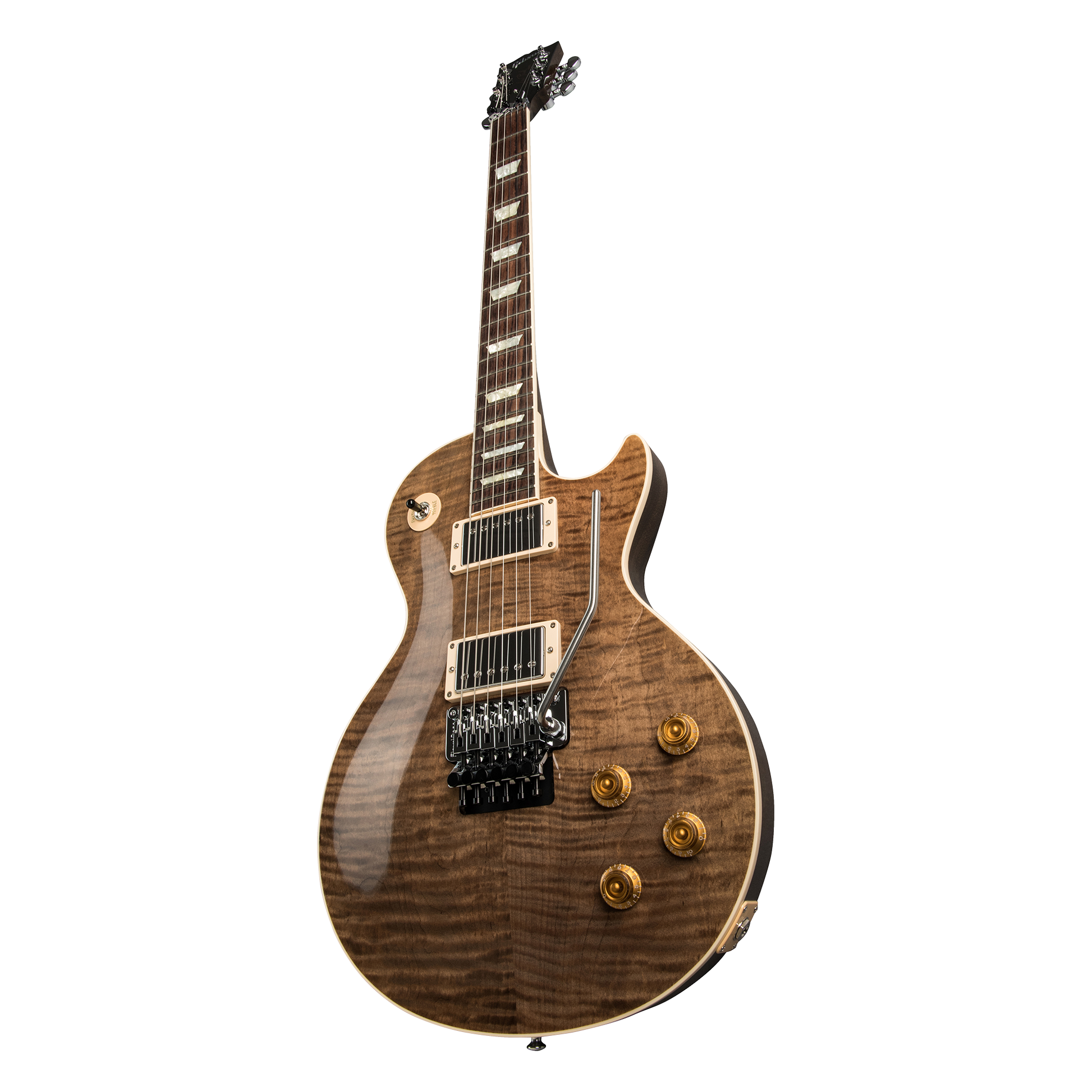 Đàn Guitar Điện Gibson Custom Les Paul Axcess Standard Figured Floyd Rose Gloss HH, Rosewood Fingerboard, DC Rust - Việt Music