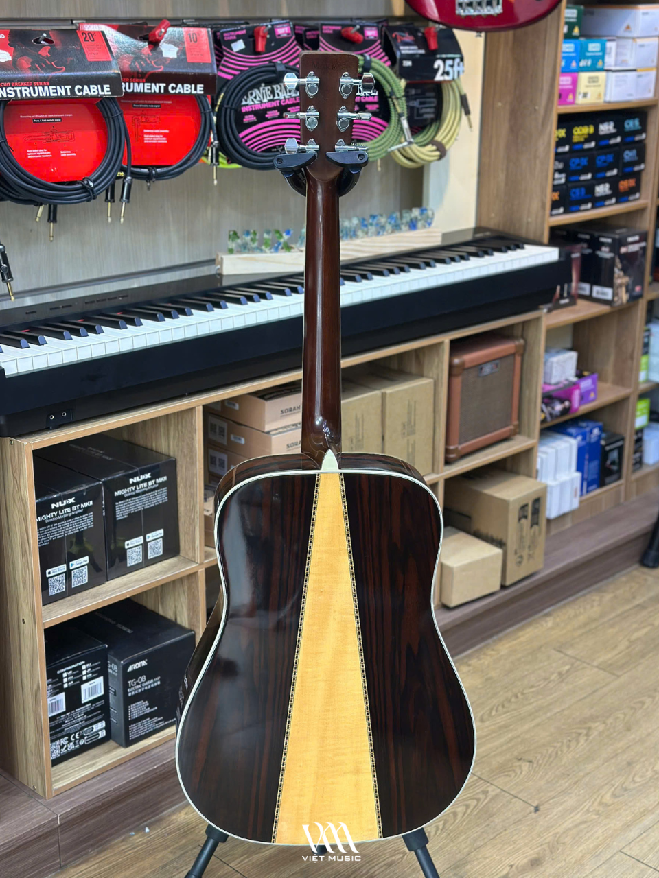 Đàn Guitar Acoustic Morris W40 1975 - Qua Sử Dụng - Việt Music