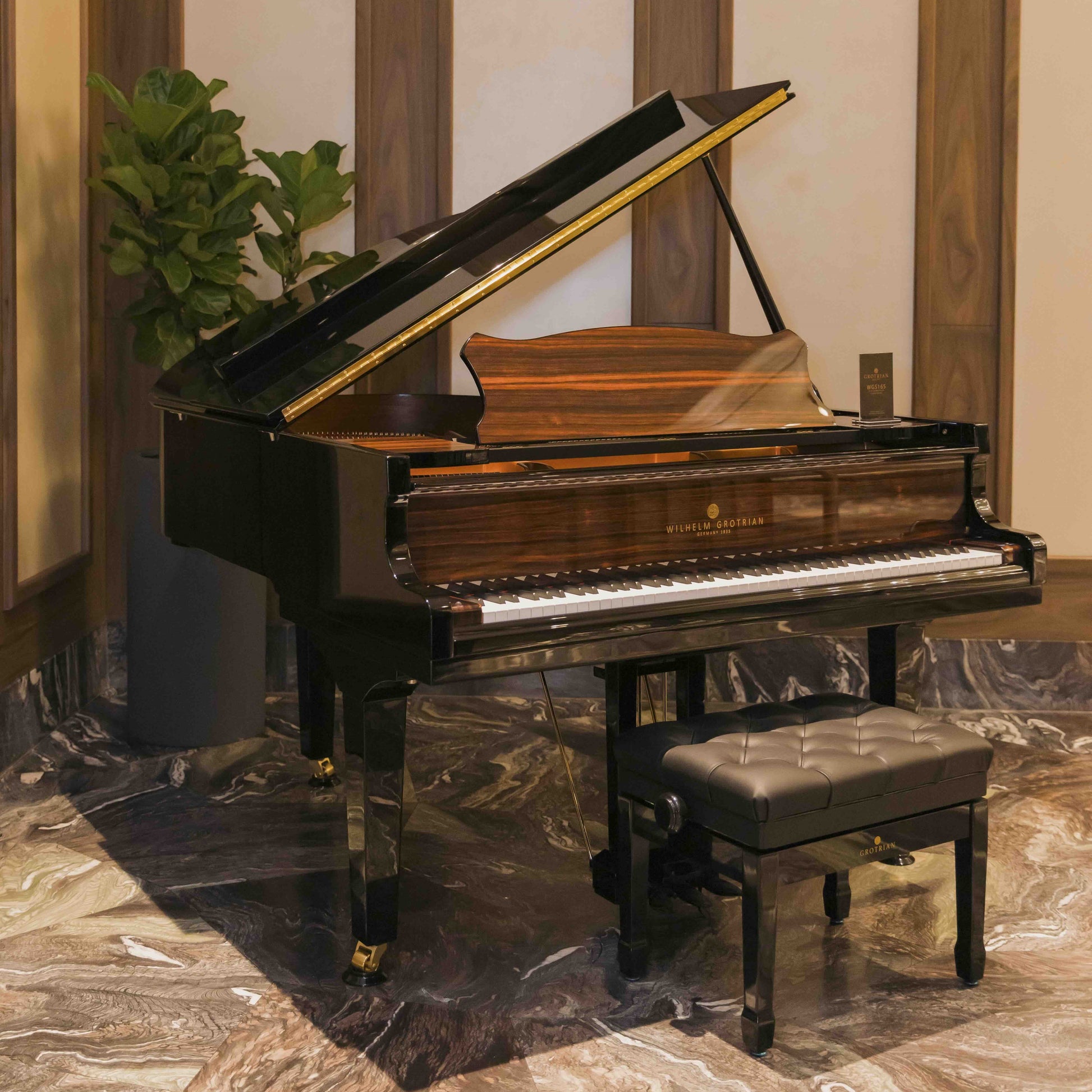 Grand Piano Wilhelm Grotrian WGS165AR - 185th Anniversary - Việt Music