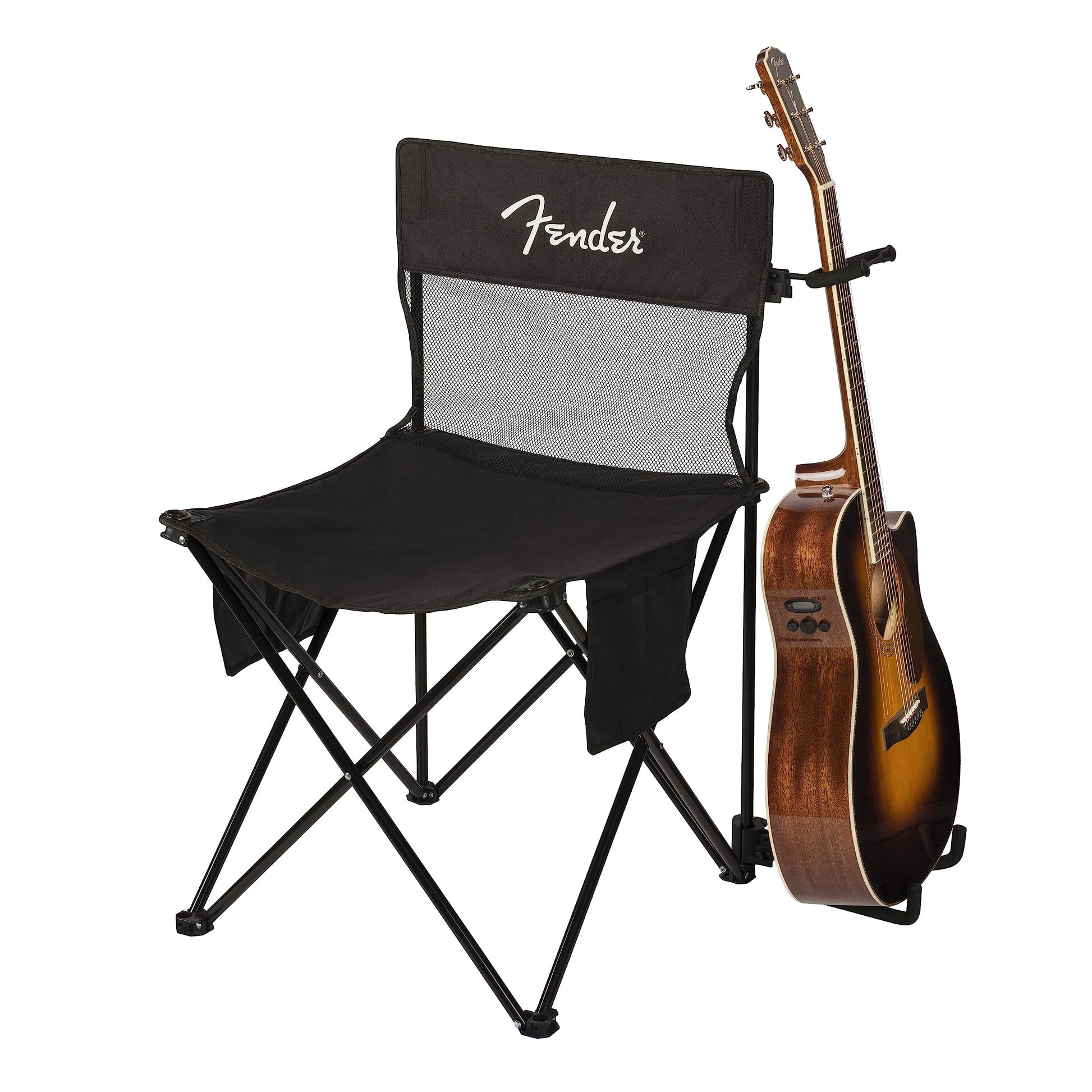 Ghế Chơi Đàn Guitar Fender Festival Chair & Guitar Stand - Việt Music