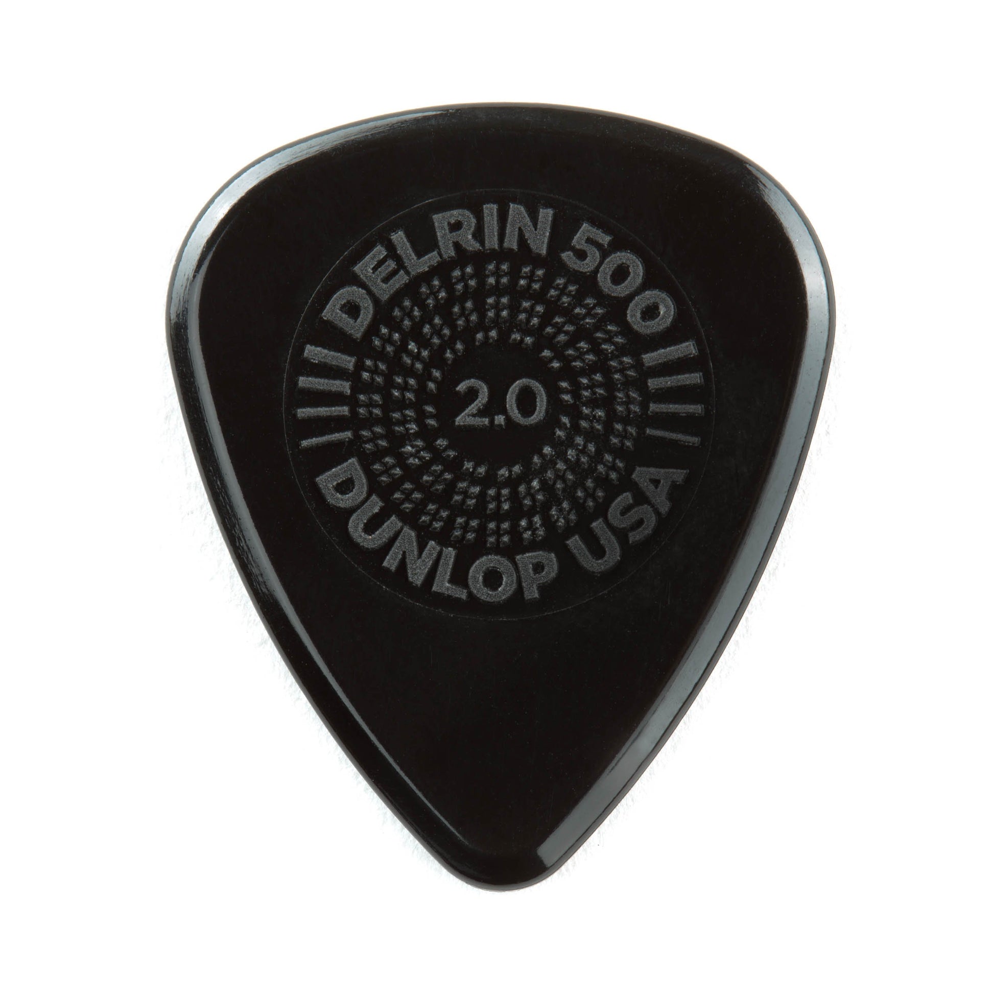 Pick Gảy Đàn Guitar Jim Dunlop Primegrip Delrin 500, 2.00mm - Việt Music