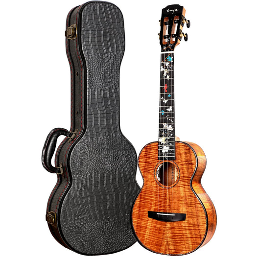 Đàn Ukulele Tenor Enya EUT-A8S EQ A8 Spring Solid Koa - Việt Music