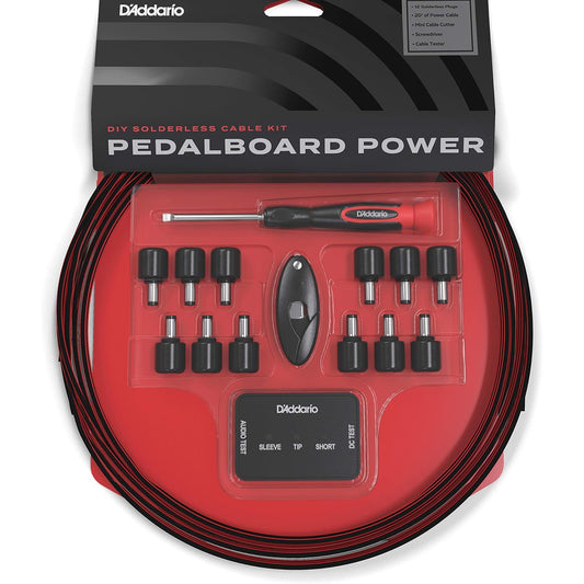 Setup Tool D'Addario PW-PWRKIT-20 DIY Solderless Pedalboard Power Cable Kit - Việt Music