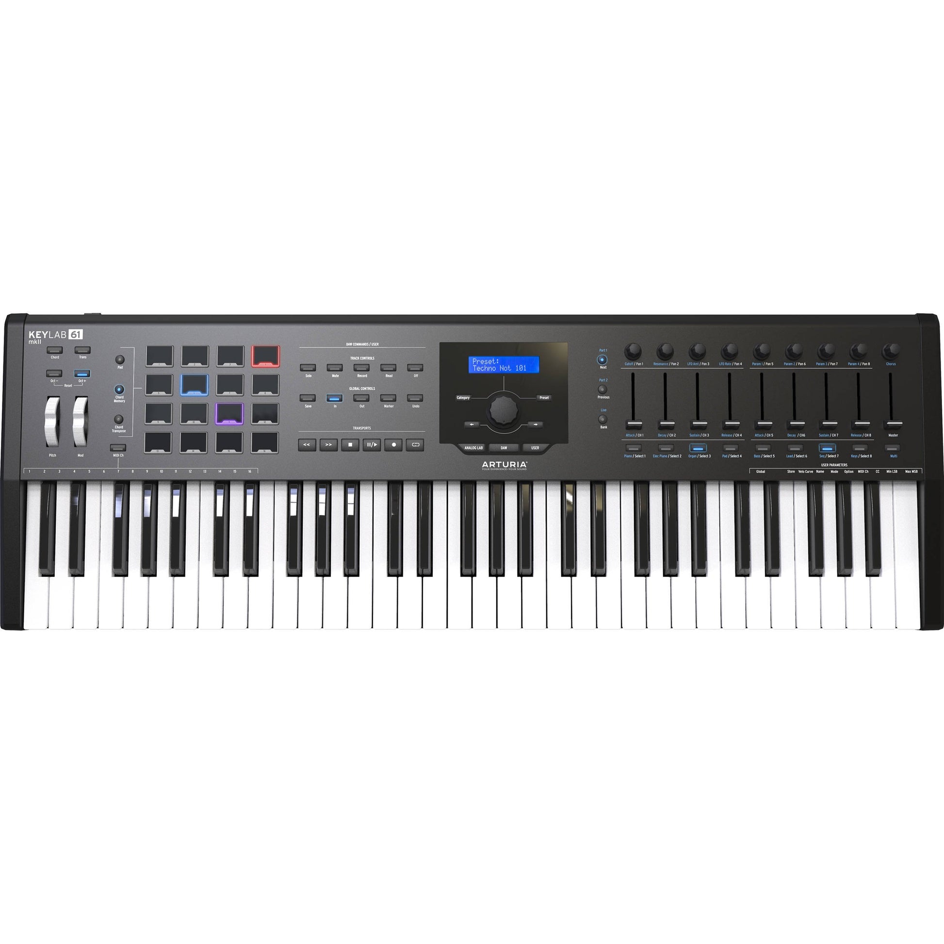 MIDI Keyboard Controller Arturia KeyLab Essential 61 MKIII - Việt Music