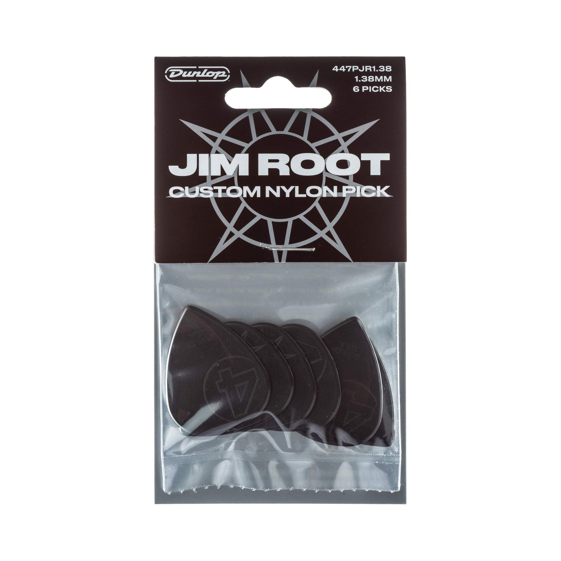 Pick Gảy Đàn Guitar Jim Dunlop 447PJR1.38 Jim Root Signature, 6pc - Việt Music