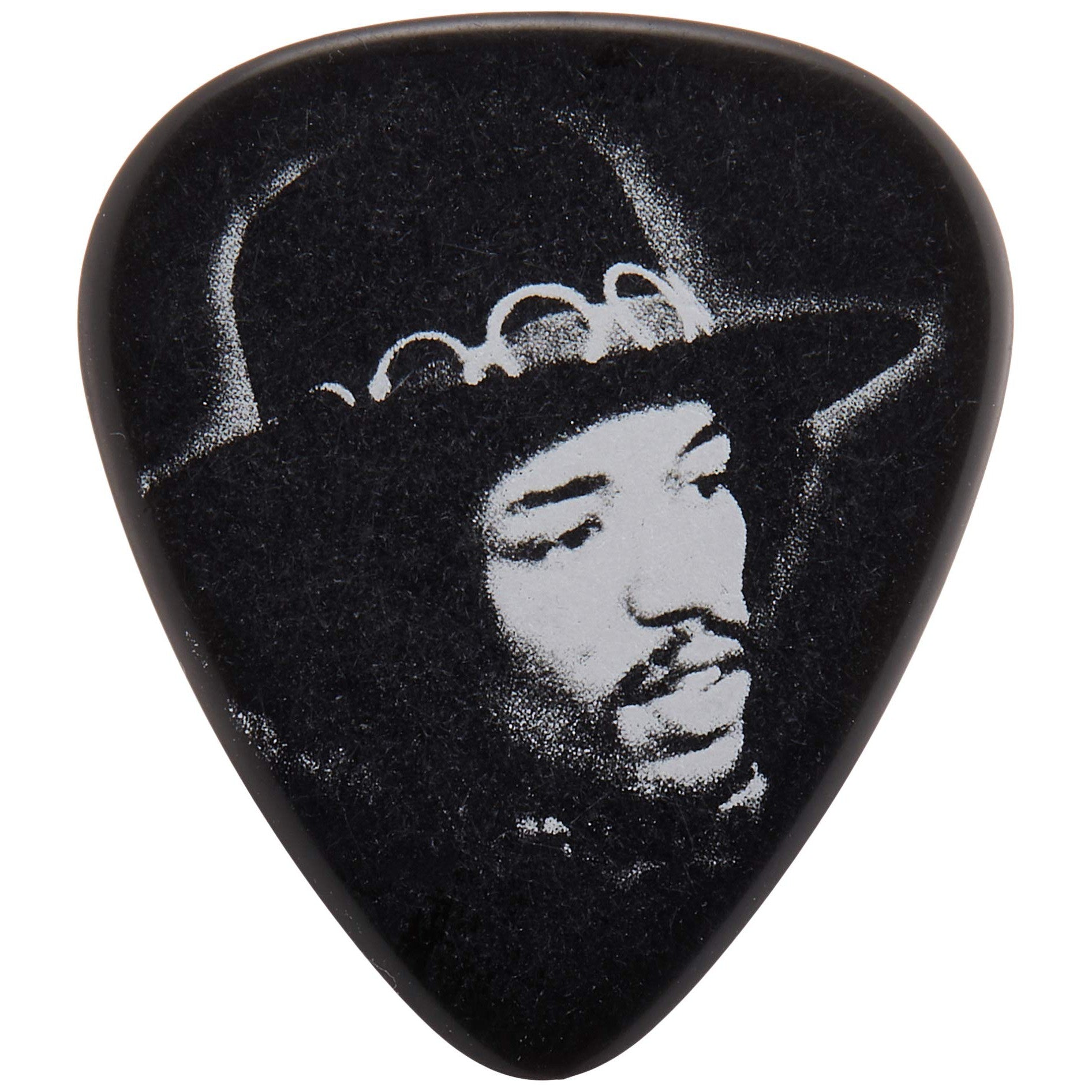 Pick Gảy Đàn Guitar Jim Dunlop JH-PT05H Jimi Hendrix Silver Portrait, 12pc/Tin - Việt Music