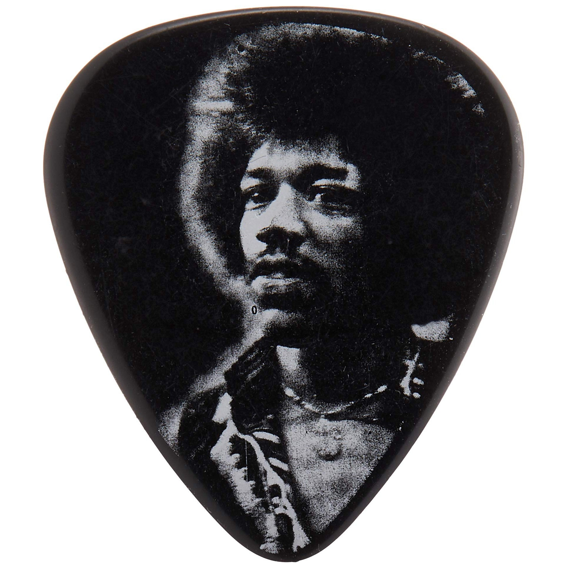 Pick Gảy Đàn Guitar Jim Dunlop JH-PT05H Jimi Hendrix Silver Portrait, 12pc/Tin - Việt Music