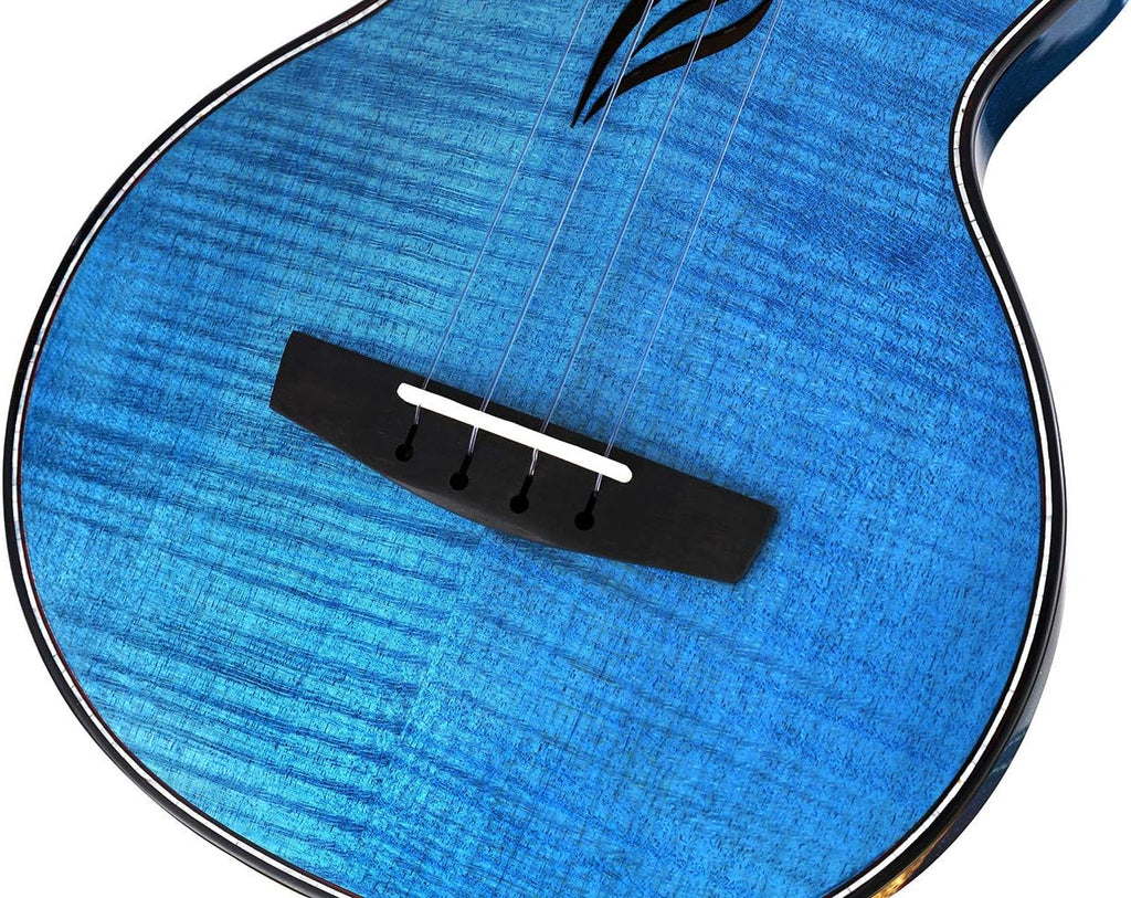 Đàn Ukulele Tenor Enya EUT-E6 Solid Maple, Blue