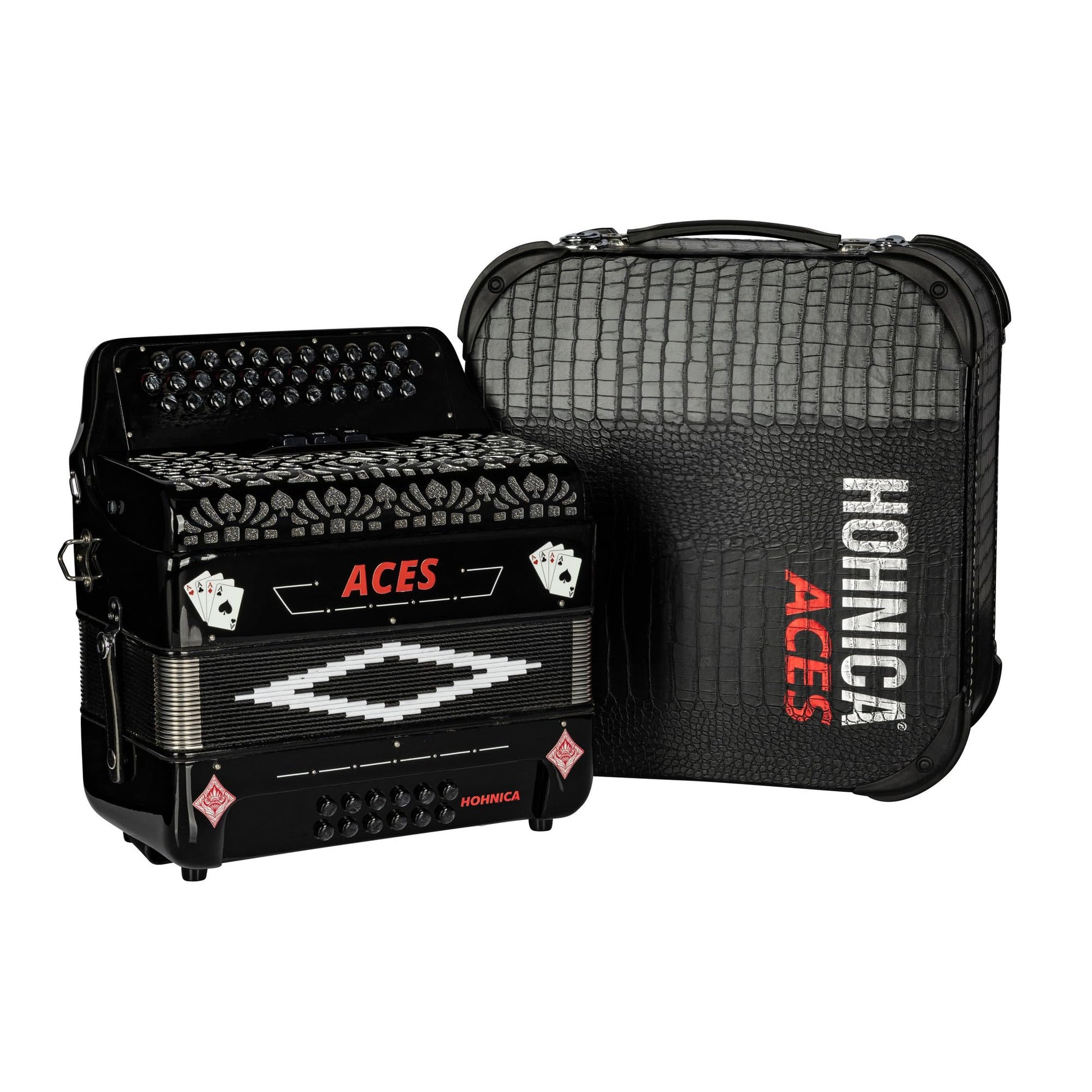 Đàn Accordion Hohner Aces II Diatonic - Việt Music