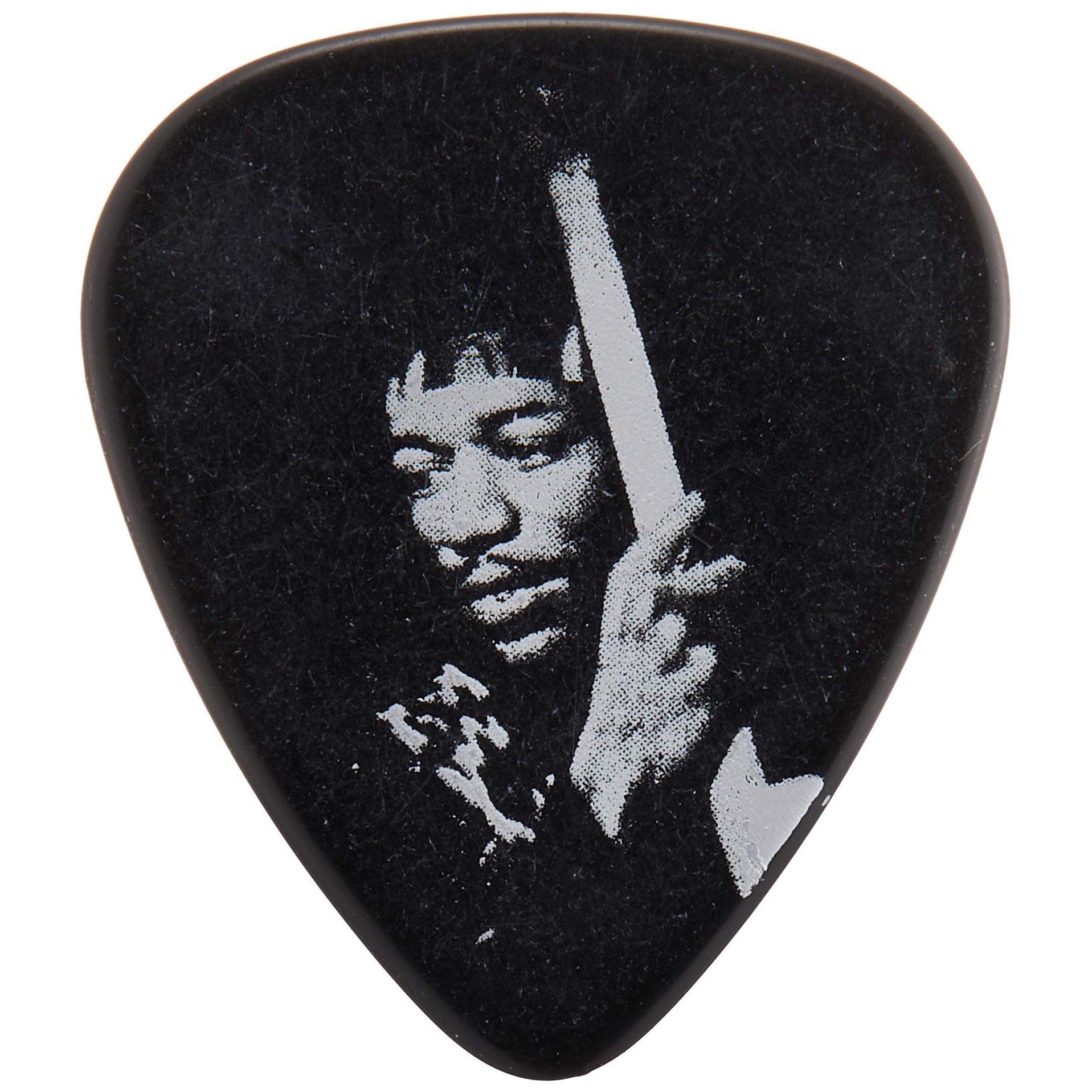 Pick Gảy Đàn Guitar Jim Dunlop JH-PT05H Jimi Hendrix Silver Portrait, 12pc/Tin - Việt Music