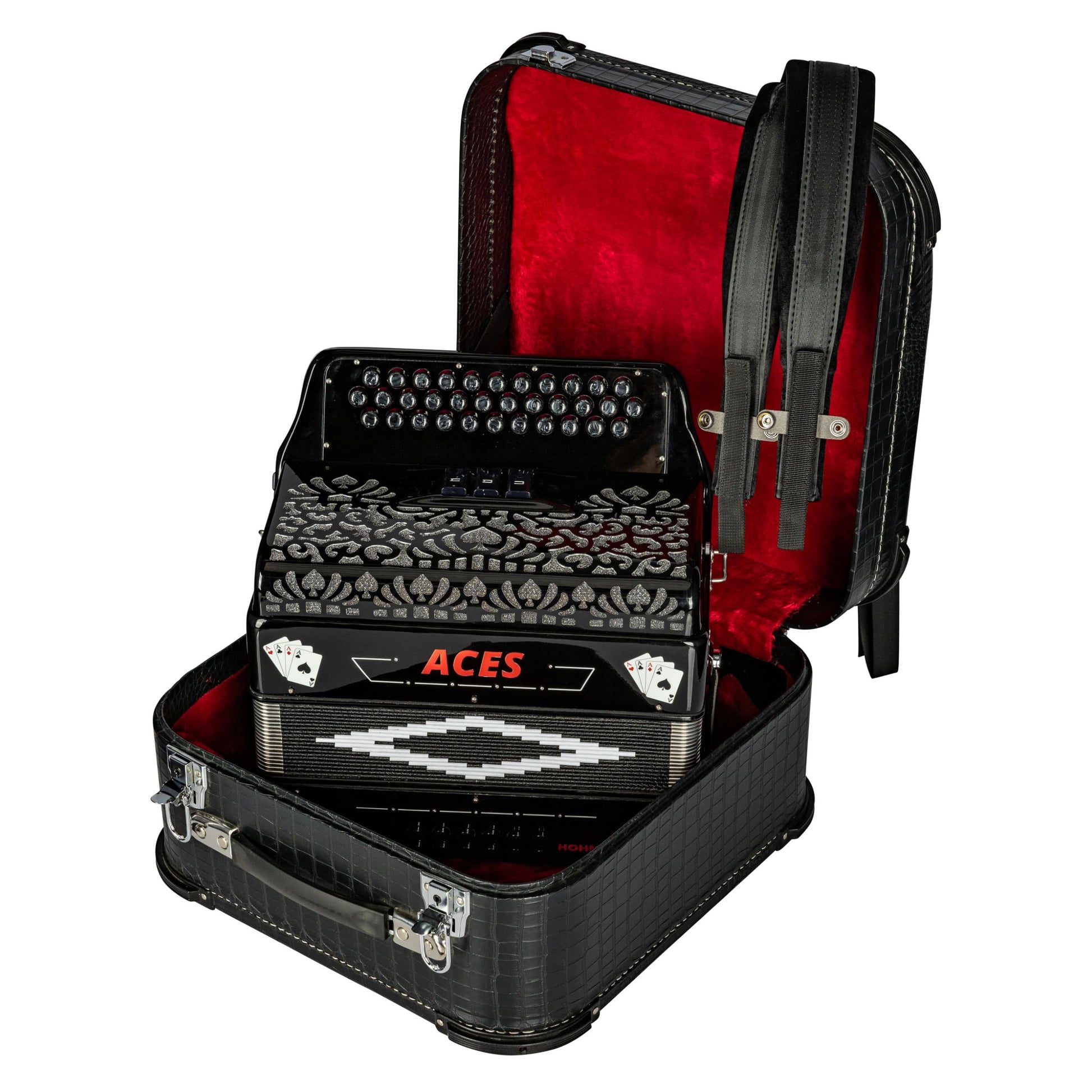 Đàn Accordion Hohner Aces II Diatonic - Việt Music