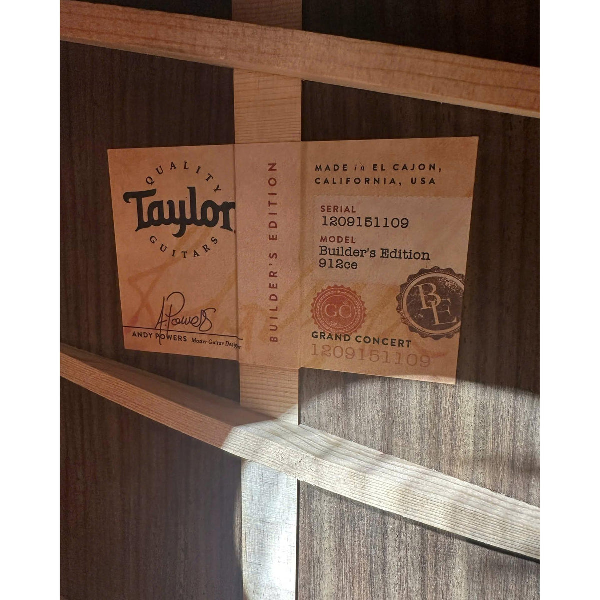Đàn Guitar Acoustic Taylor Builder's Edition 912CE Indian Rosewood - Việt Music