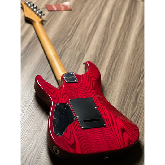 Đàn Guitar Điện Soloking MS-1 Custom HSS, Rosewood Fingerboard, Transparent Magenta - Việt Music